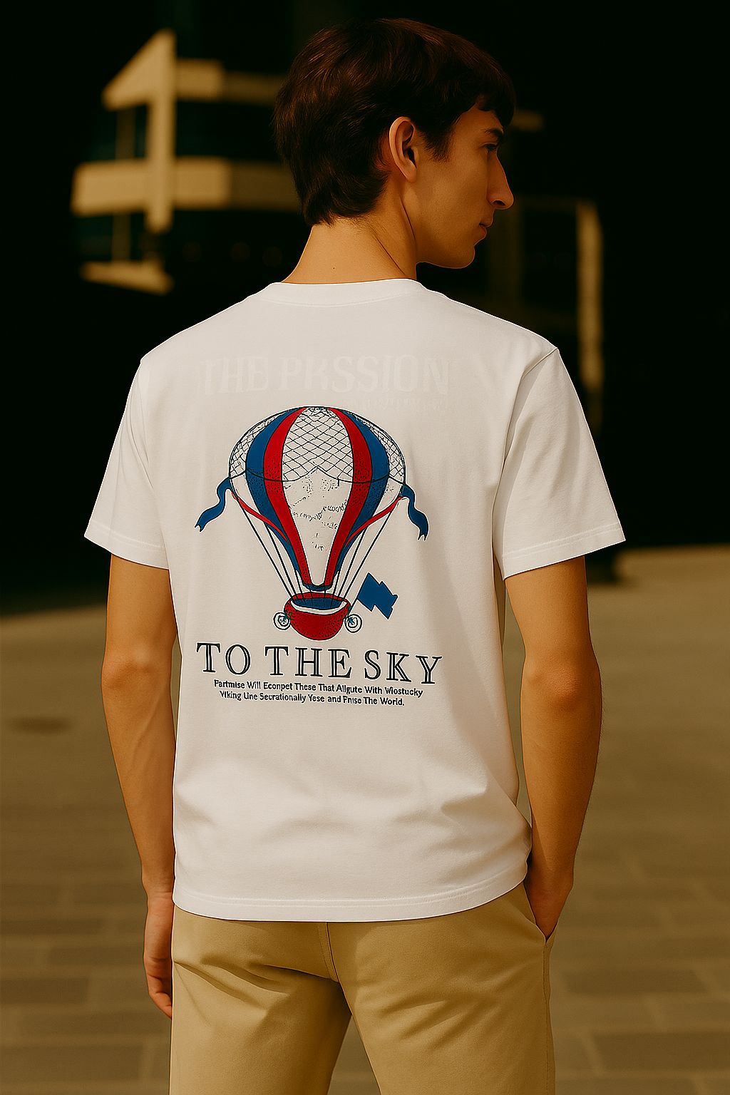 "The PRSSION & Purpose" Graphic White Tee – Unisex Casual Fit